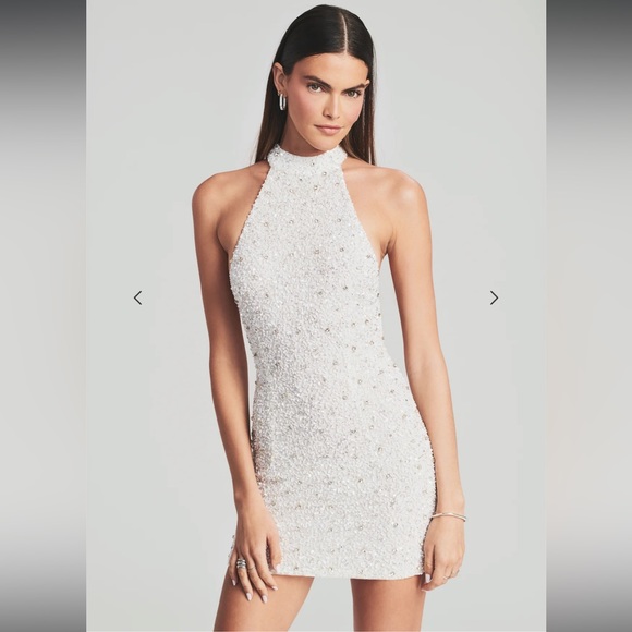 OLIVIA SEQUIN MINI DRESS - Picture 3 of 5